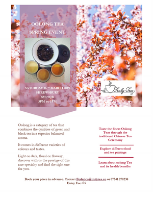 Oolong Tea Sprig Event - March 2019