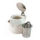 Ceramic Teapot with metal filter